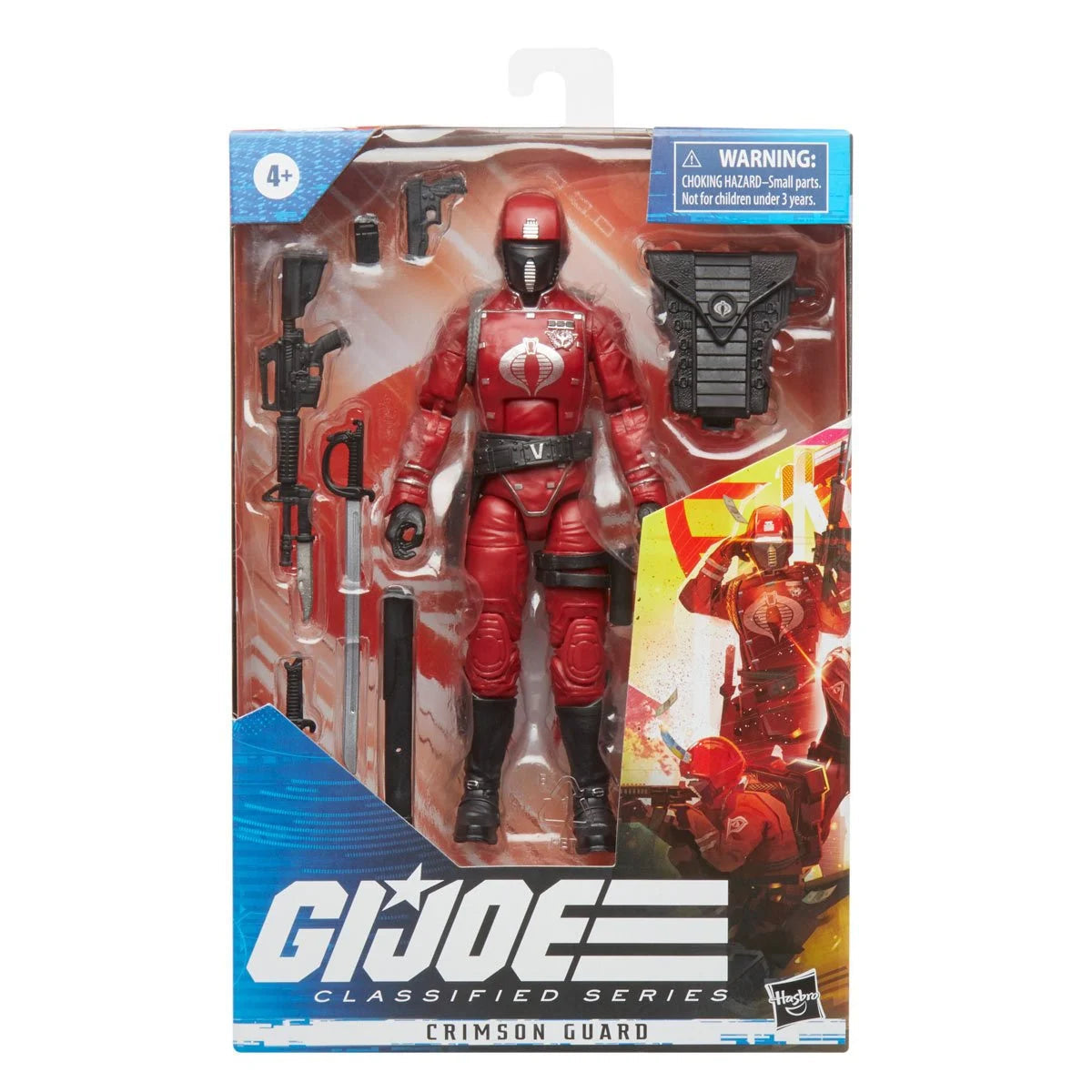 G.I. Joe Classified Series Crimson Guard Hasbro No Protector Case